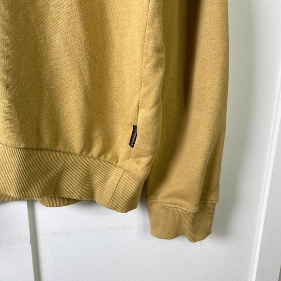 Napapijri Burgee Hoodie Front Pocket Yellow XL - Picture 2 of 9